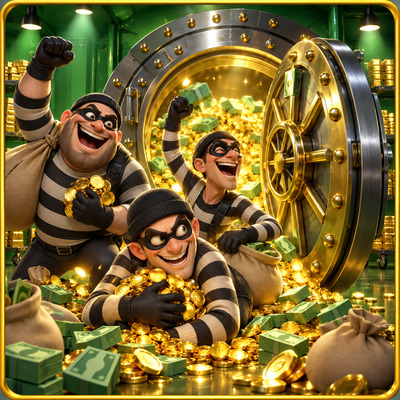 Cash Bandits 3 slot game at JAYA9 Bangladesh